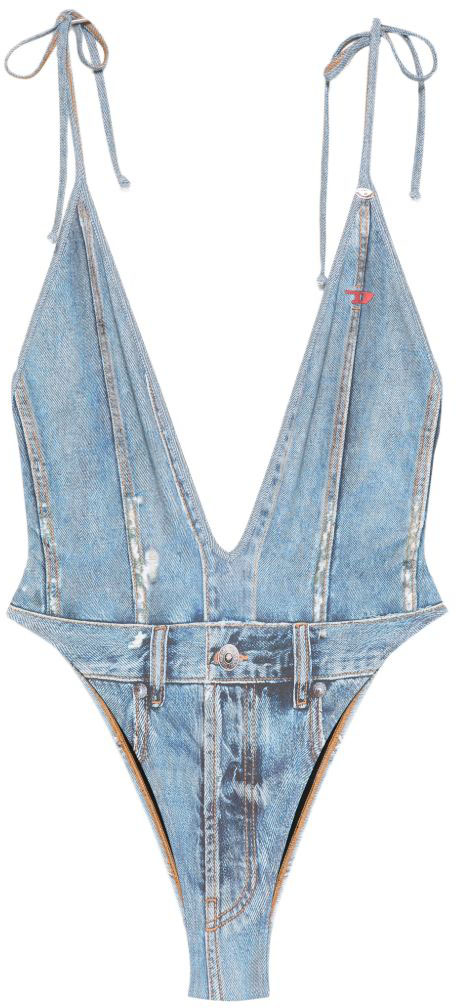 26SS 디젤 원피스 수영복 A187510BNCW BLUE