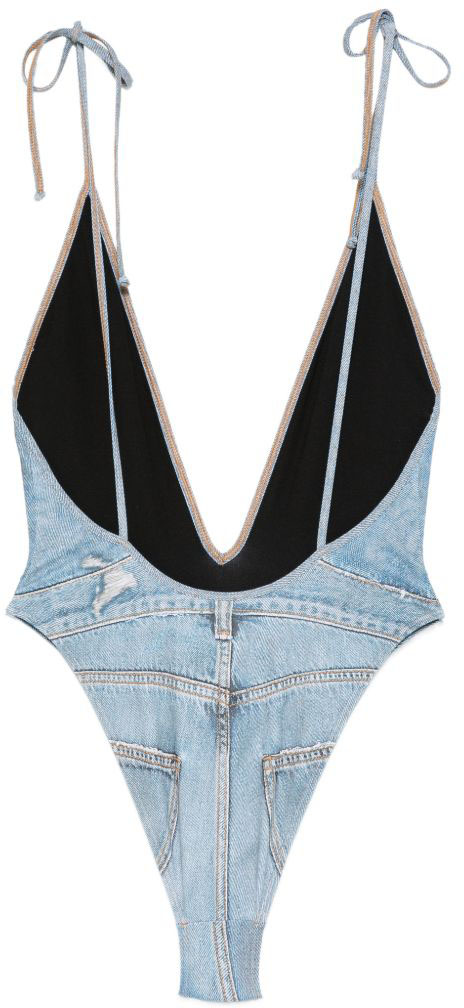 26SS 디젤 원피스 수영복 A187510BNCW BLUE - DIESEL