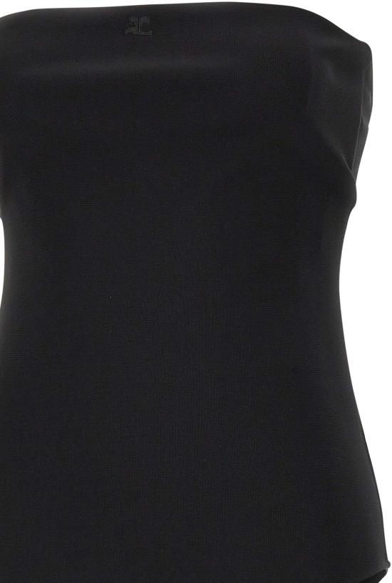 26SS 쿠레쥬 민소매 티셔츠 425JBD161JS0256BLACK - COURREGES