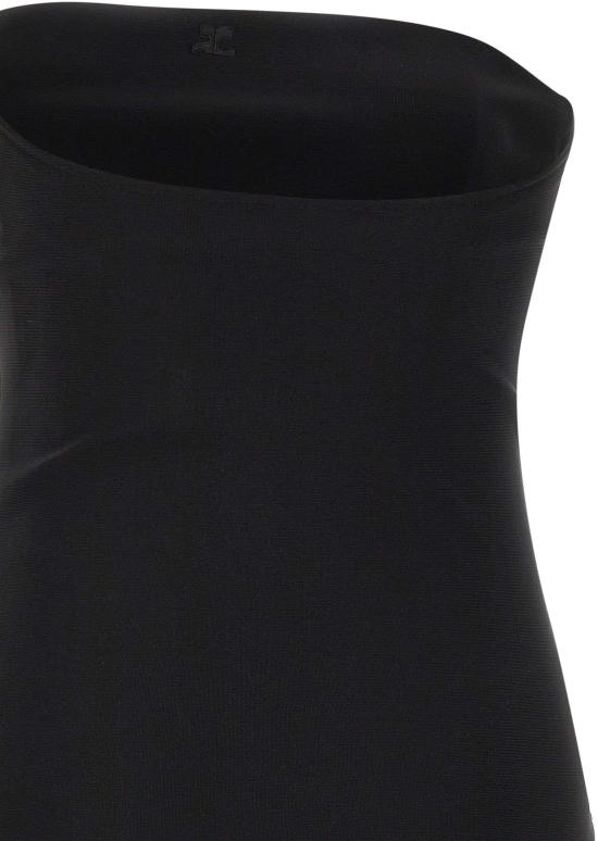 26SS 쿠레쥬 민소매 티셔츠 425JBD161JS0256BLACK - COURREGES