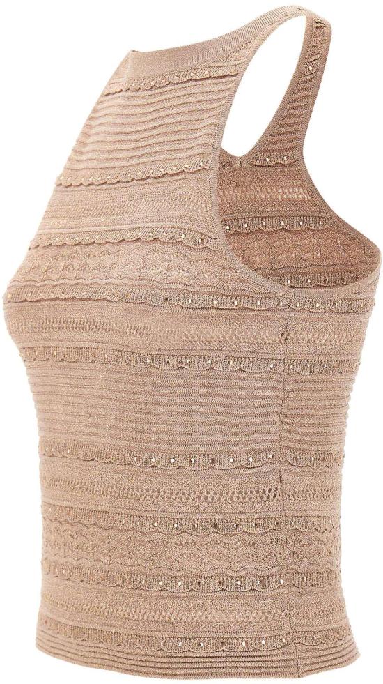 26SS 리우조 민소매 티셔츠 CA6238MA06SA4389 BEIGE - LIU JO