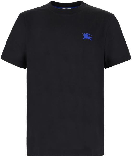 26SS 버버리 EKD 자수 코튼 티셔츠 8121702A1189 BLACK