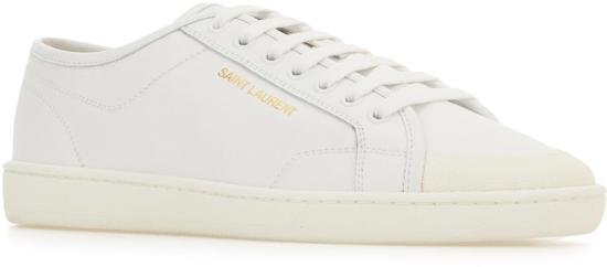 26SS 생로랑 GYM 짐 스무스 레더 스니커즈 82008700N009030 WHITE - SAINT LAURENT