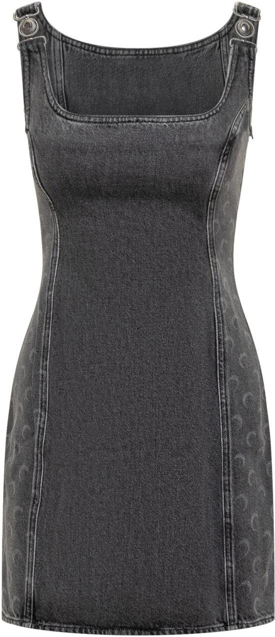25FW 마린세르 숏 원피스 WDR403ACDEN0006GR90 DONKERGREY