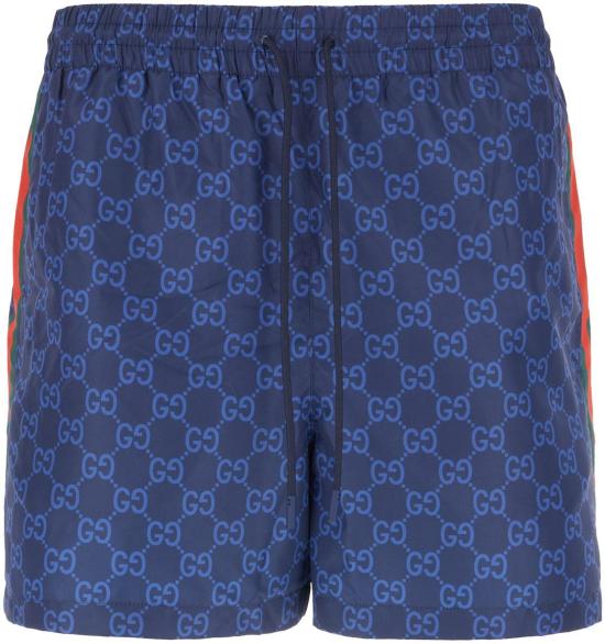 26SS 구찌 프린트 포플린 테크 스윔 쇼츠 815602XHAJ34735 DIVERS