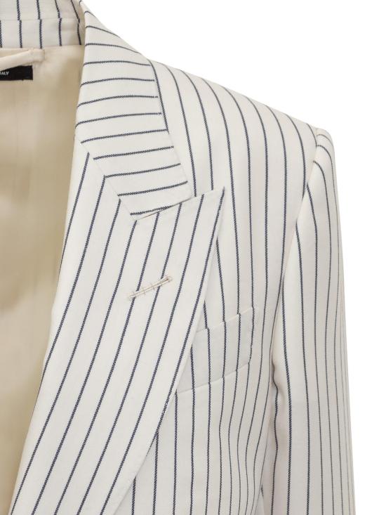 25SS 톰포드 수트 자켓 GI3005FAX1404ZHBBR WHITE - TOMFORD