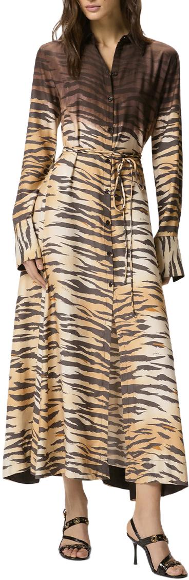 26SS 핑코 롱 원피스 106543A37RZC8 DIVERS - PINKO