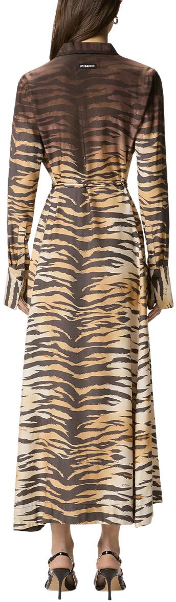 26SS 핑코 롱 원피스 106543A37RZC8 DIVERS - PINKO