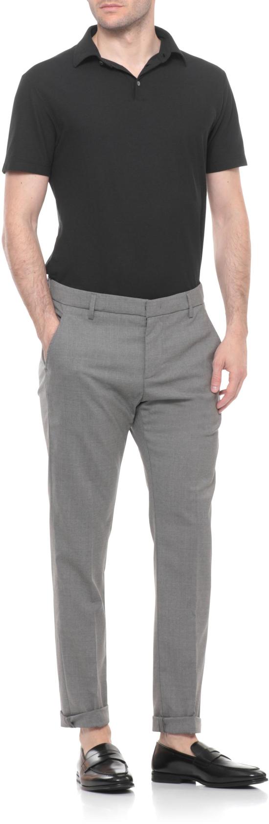 26SS 돈답 스트레이트 팬츠 UP235WS0114002920 GREY - DONDUP