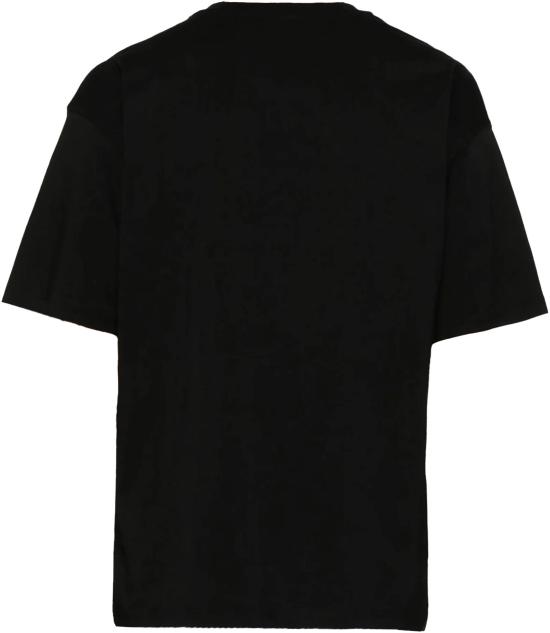 26SS 디젤 T-박스트-Div 로고 패치 티셔츠 A149430GRAI9XX BLACK - DIESEL