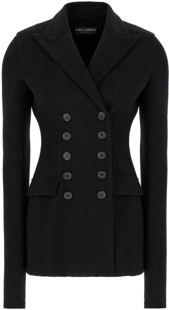 25FW 돌체앤가바나 코트 F27HDTHU2BBN0000 BLACK