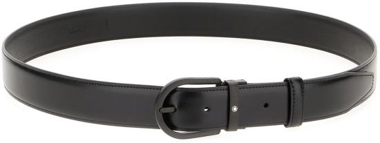 25SS 몽블랑 가죽 벨트 199650BLACK