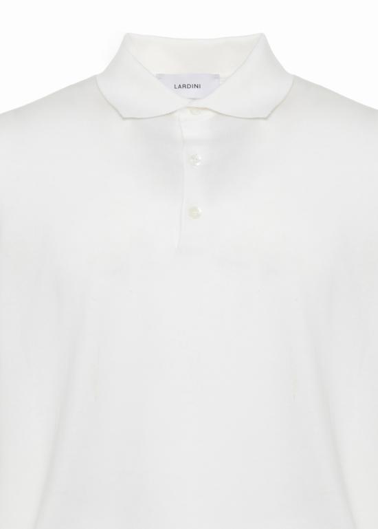 26SS 라르디니 폴로 티셔츠 CNLPMC65CN64020100 WHITE - LARDINI