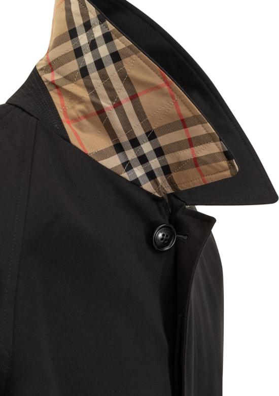 25FW 버버리 미드 렝스 캠던 헤리티지 카 코트 8079394A1189 BLACK - BURBERRY