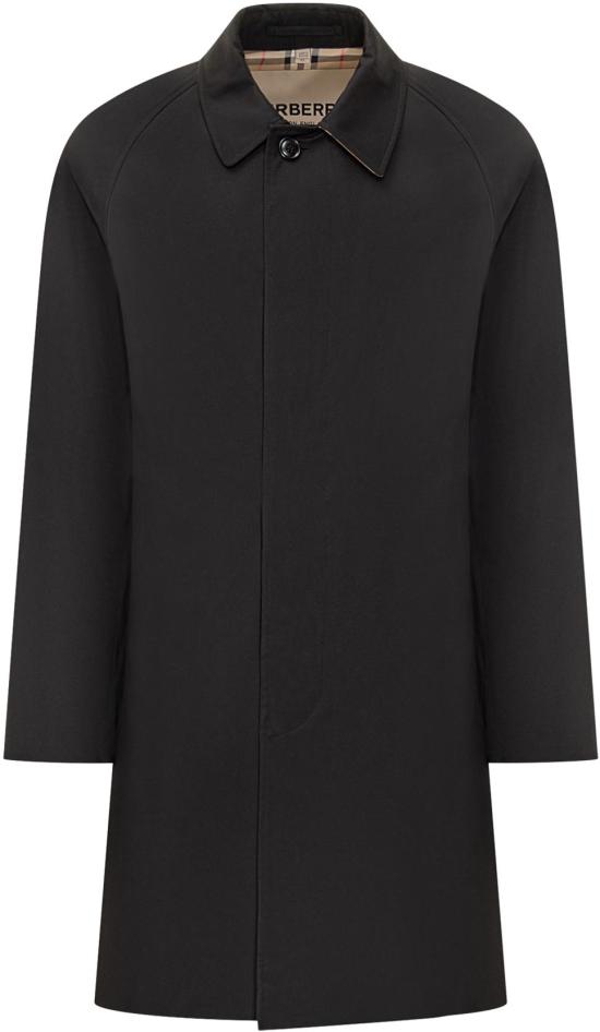 25FW 버버리 미드 렝스 캠던 헤리티지 카 코트 8079394A1189 BLACK
