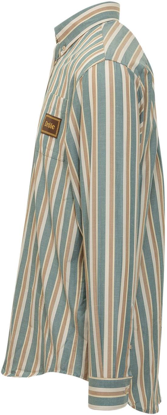 26SS 드롤드무슈 반팔 셔츠 KSH240CO281WG BROWN - DROLE DE MONSIEUR