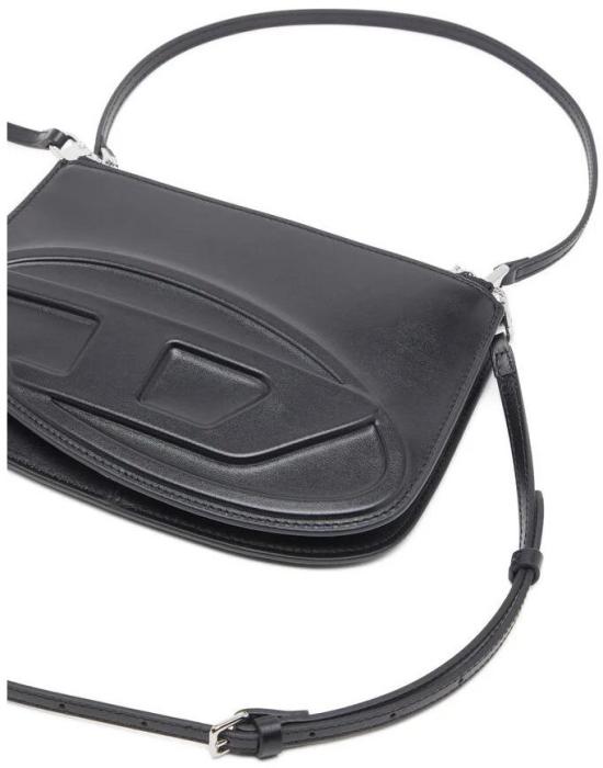 25FW 디젤 1DR 트윈-더블-파우치 프린티드 레더 숄더백 X10330PR818T8013 BLACK - DIESEL