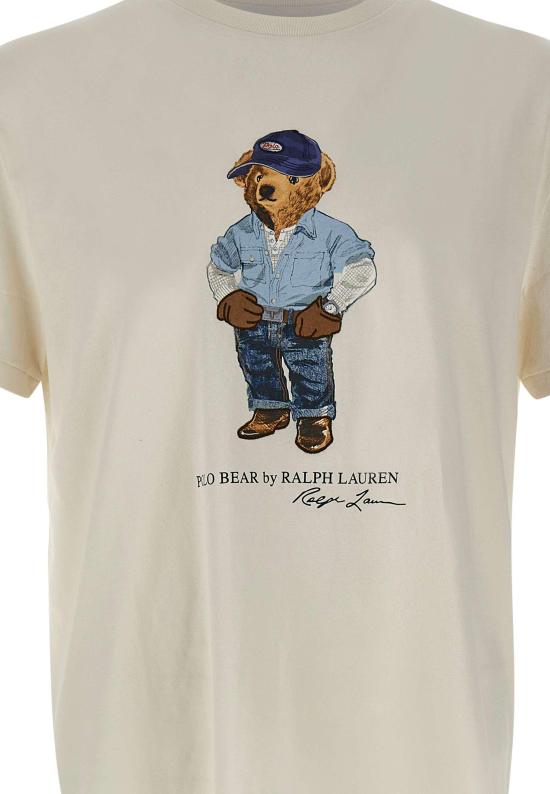 26SS 랄프 로렌 반팔 티셔츠 710B14615001 WHITE - RALPH LAUREN