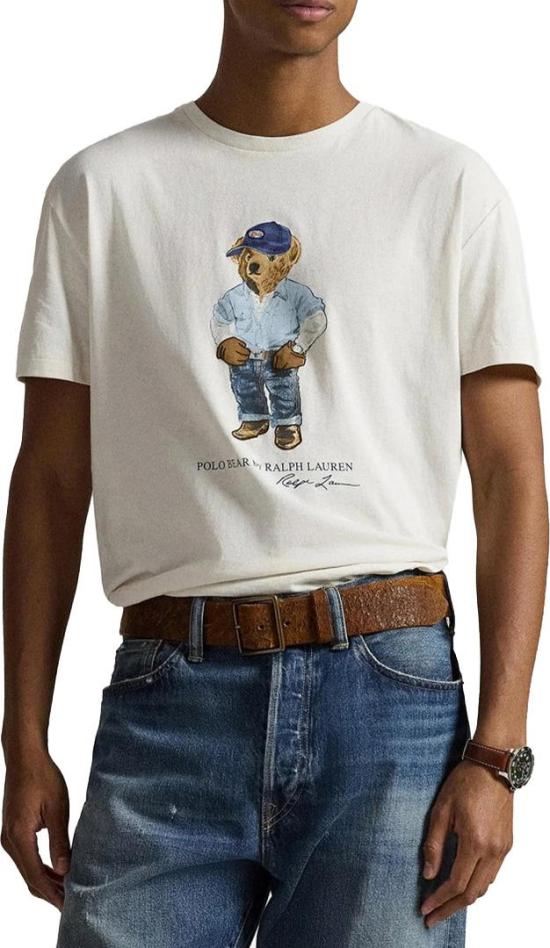 26SS 랄프 로렌 반팔 티셔츠 710B14615001 WHITE - RALPH LAUREN