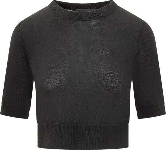 25FW 디스퀘어드2 스웨터 S75HA1383S18310900 BLACK
