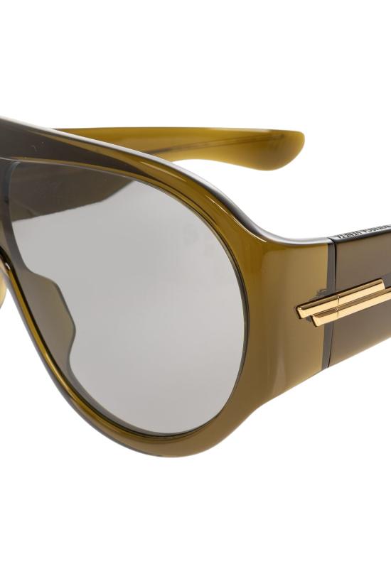 26SS 보테가베네타 선글라스 810162V2Q303349 Green - BOTTEGA VENETA