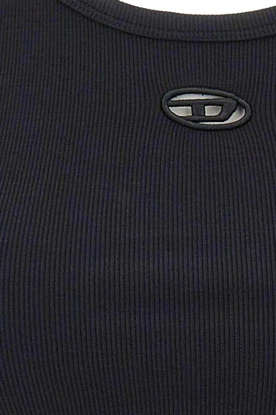 26SS 디젤 wrap-around design 크롭탑 A210190EJAI9XX BLACK - DIESEL