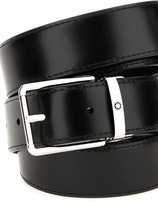 26SS 몽블랑 가죽 벨트 222181BLACKBLACK - MONTBLANC