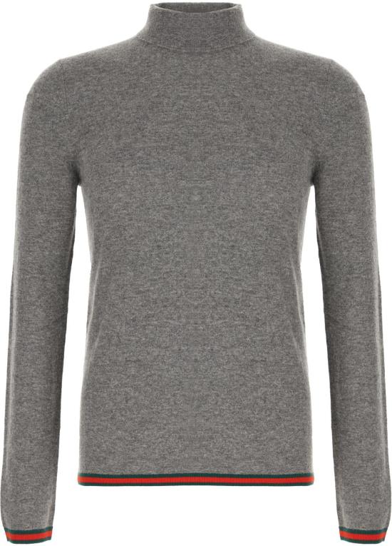 25FW 구찌 파인 소프트 캐시미어 터틀넥 850166XKE041081 GREY