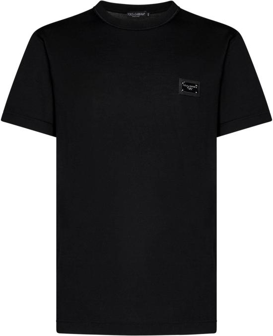 25FW 돌체앤가바나 반팔 티셔츠 G8PT1T BLACK