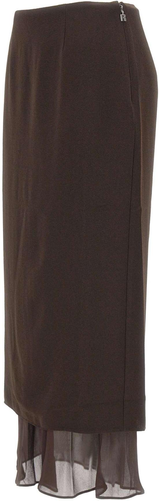 26SS 로테이트 롱 스커트 1152881667 BROWN - ROTATE