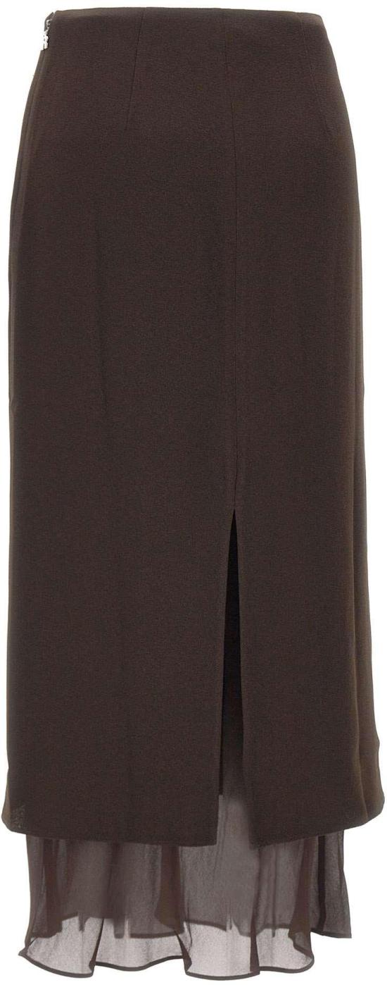 26SS 로테이트 롱 스커트 1152881667 BROWN - ROTATE