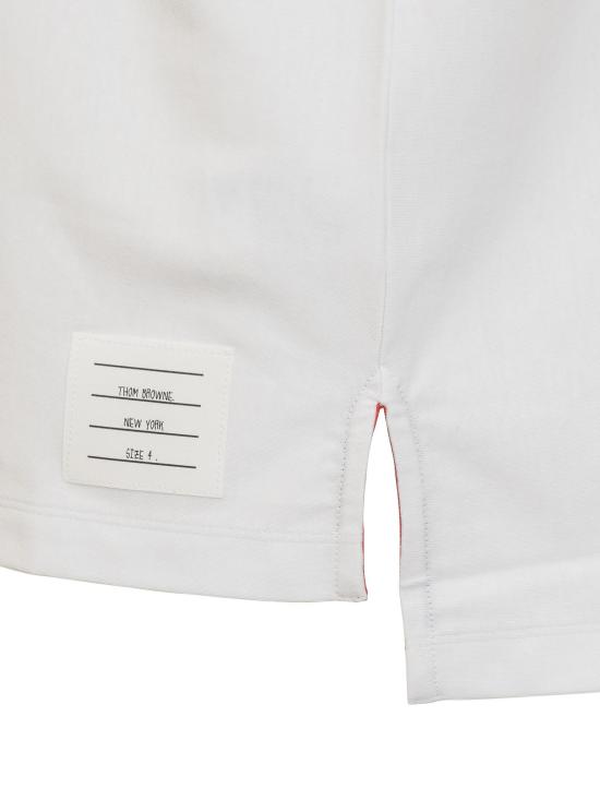  톰브라운 폴로 티셔츠 MJP196AJ0138100 WHITE - THOM BROWNE