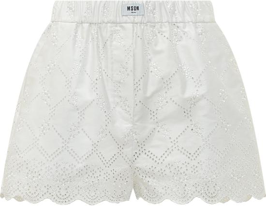 26SS 엠에스지엠 숏팬츠 4041MDB0926712202 WHITE