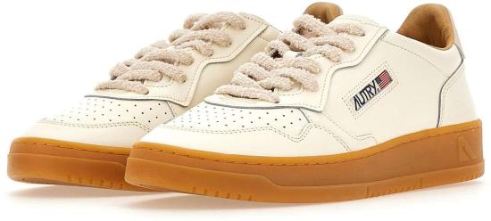 26SS 오트리 메달리스트 로우 스니커즈 AULMBD01 WHITE - AUTRY