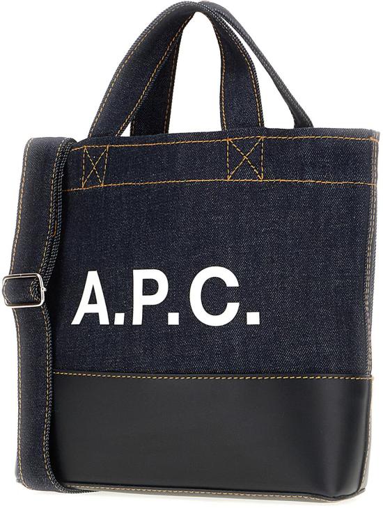 26SS 아페쎄 데님 미니 악셀 토트백 COHLOM67009IAK DIVERS - A.P.C.