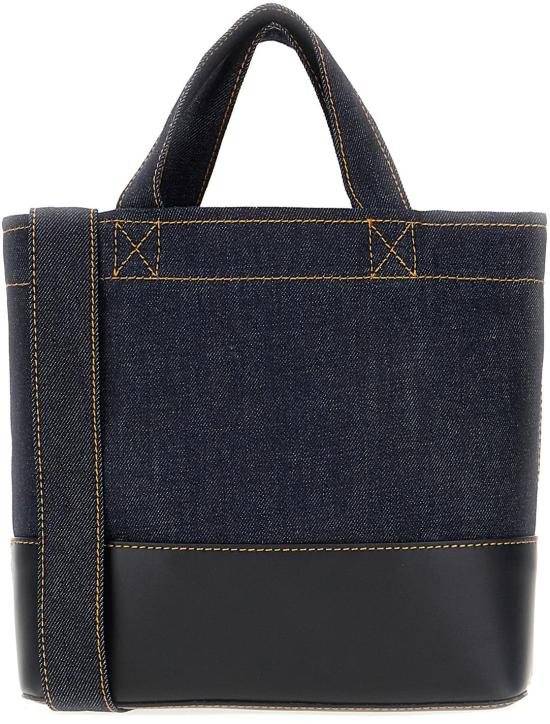 26SS 아페쎄 데님 미니 악셀 토트백 COHLOM67009IAK DIVERS - A.P.C.