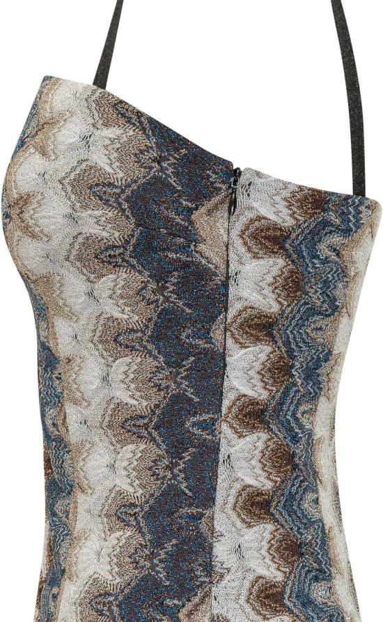 26SS 미소니 숏 원피스 DS26SG3XBR015JS72RA DIVERS - MISSONI