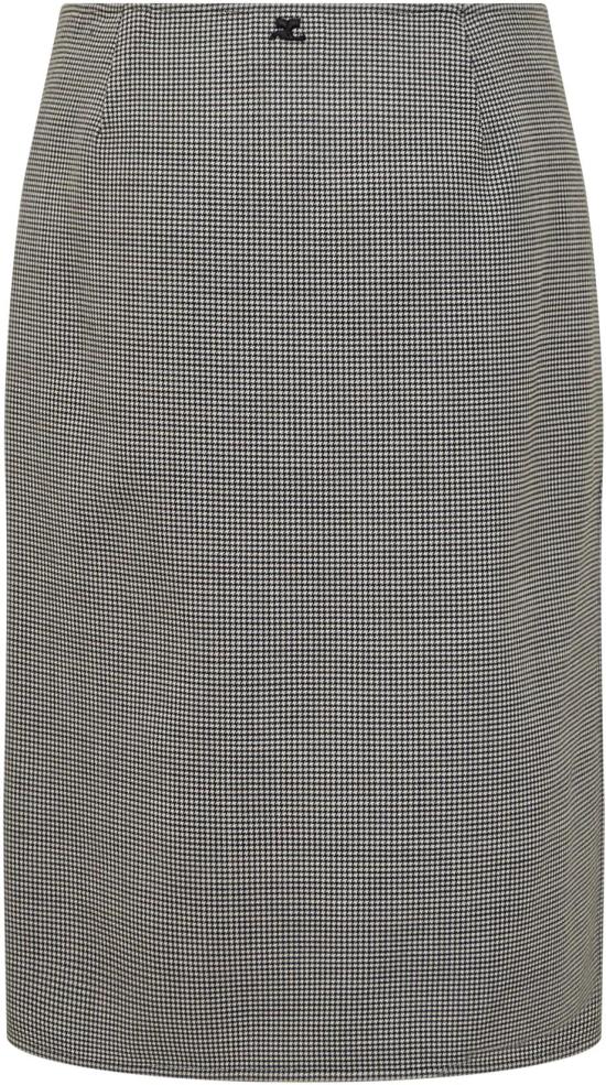  쿠레쥬 미디 스커트 424CJU196WO0125B123 DIVERS - COURREGES