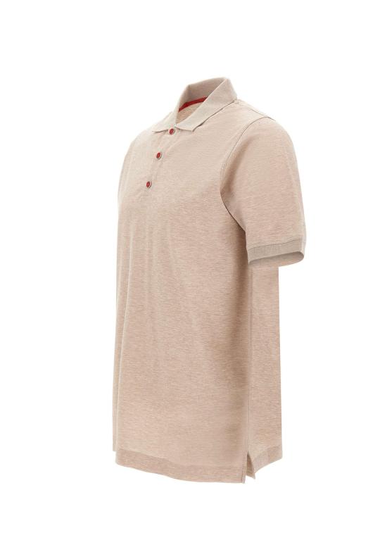 26SS 키톤 폴로 티셔츠 UMK1090KB00G BEIGE - KITON
