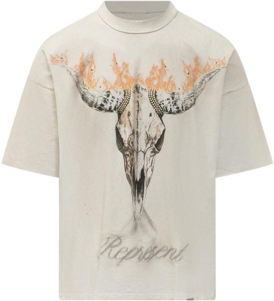 26SS 리프레젠트 반팔 티셔츠 MLM10059230 WHITE