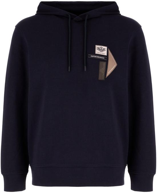 25FW 엠포리오 아르마니 긴팔 티셔츠 EM003587AF10013UB118 BLACK