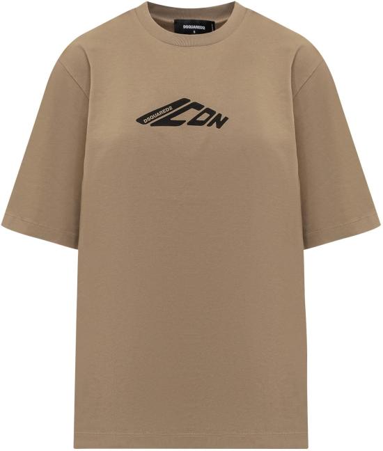 25SS 디스퀘어드2 반팔 티셔츠 S80GC0079D20033114 BEIGE