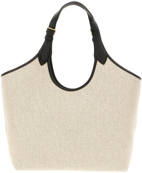 26SS 베르사체 라 메두사 캔버스 토트백 10222101A034942K86V NEUTRAAL - VERSACE