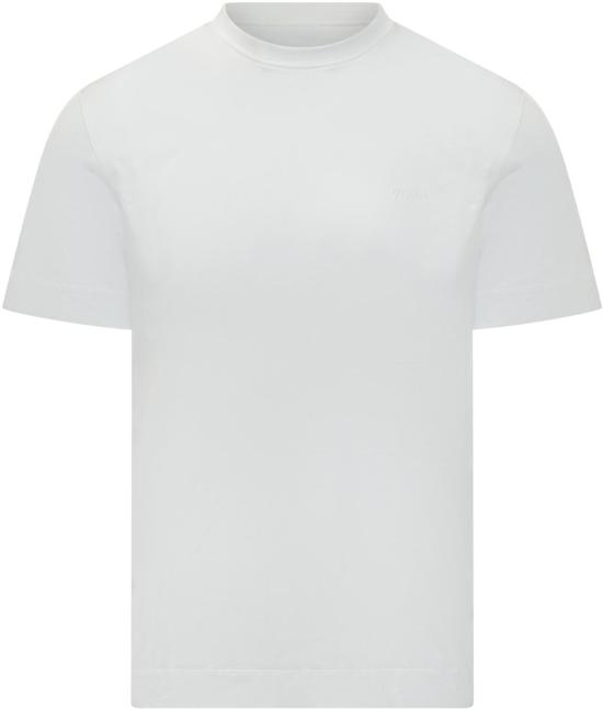 26SS 에르메네질도제냐 반팔 티셔츠 UH360A3H765N00 WHITE