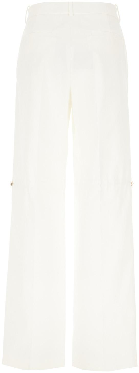 26SS 펜디 테크니컬 캔버스 팬츠 FR6711AW7QF0ZNM WHITE - FENDI