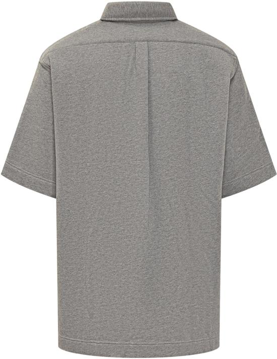 지방시 반팔 셔츠 BM611J1YGT055 GREY - GIVENCHY