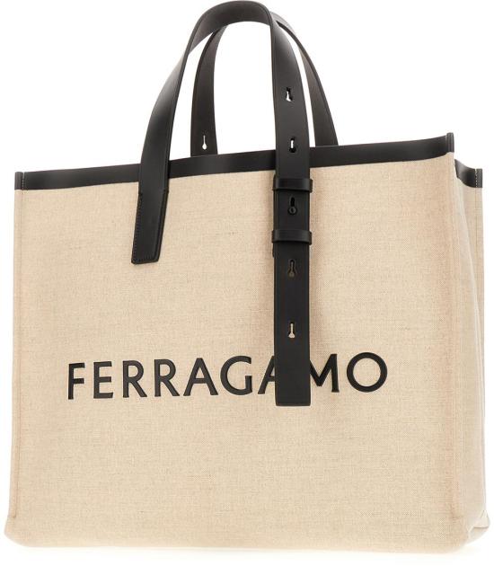  살바토레 페라가모 토트백 764873001 NEUTRAAL - SALVATORE FERRAGAMO