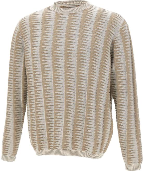 26SS 엠포리오 아르마니 스웨터 EM005525AF25254F6050 BEIGE