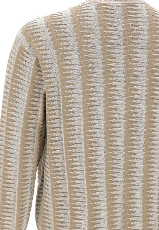 26SS 엠포리오 아르마니 스웨터 EM005525AF25254F6050 BEIGE - EMPORIO ARMANI
