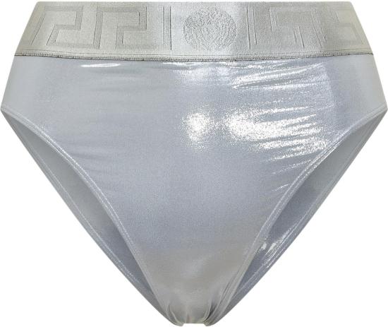 26SS 베르사체 비키니 수영복 ABD010951A172151EF50 SILVER